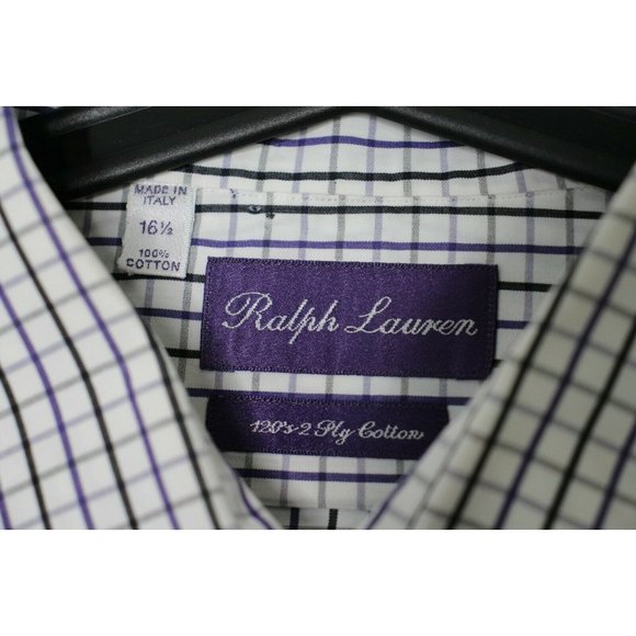 Ralph Lauren Purple Label Dress Shirt A727 - Picture 3 of 4